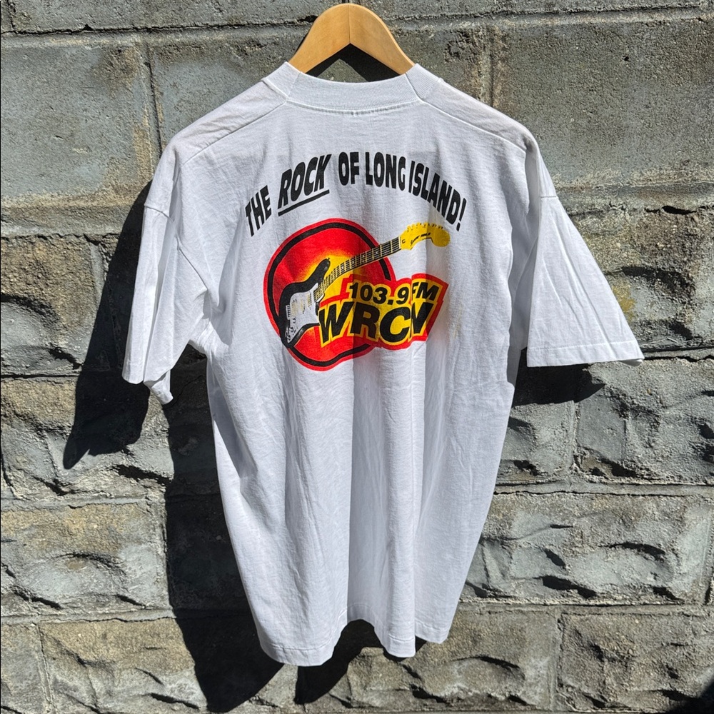 Vintage 103.9 FM Long Island Rock and roll radio station t shirt size L 90s
